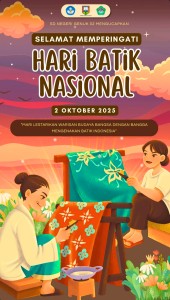 Selamat Memperingati Hari Batik Nasional